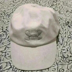 UNDER ARMOUR Hat White Adjustable Strap